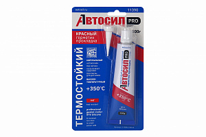 Герметик Автосил 11390 красный 100 г.